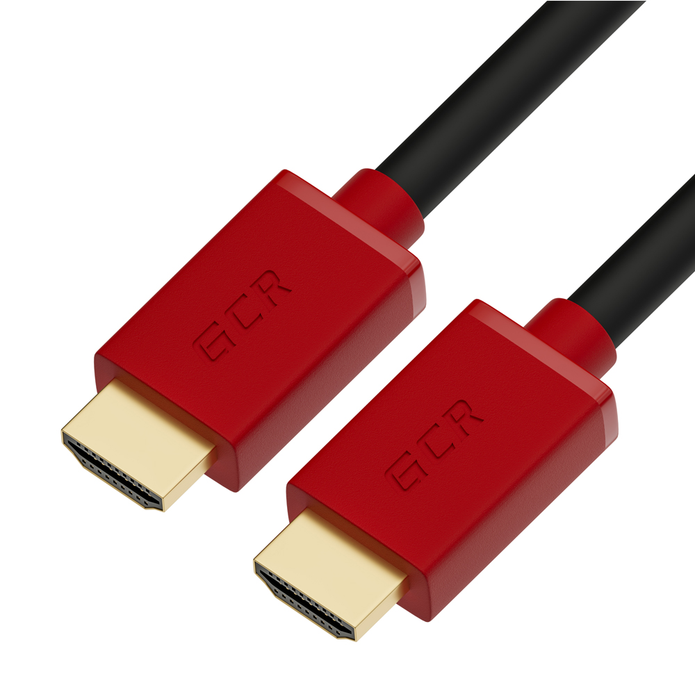 Кабель HDMI 2.0 Ultra HD 4K 60Hz / 5K*30Hz 3D 18.0 Гбит/с красный