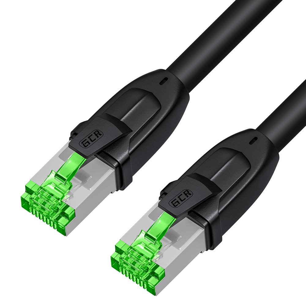 Патч-корд PROF UTP медь кат.6, ethernet high speed 10 Гбит/с, RJ45, T568B черный