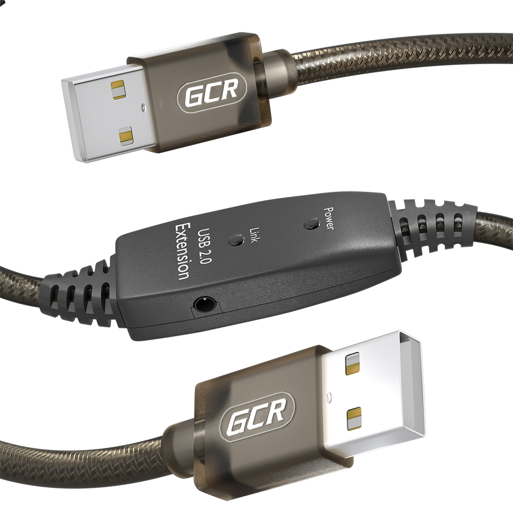 Активный USB-кабель GCR-AMa5 USB 2.0