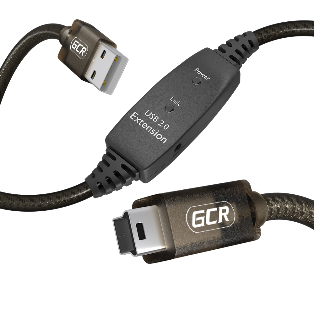 Активный USB-кабель GCR-UMa5 USB 2.0