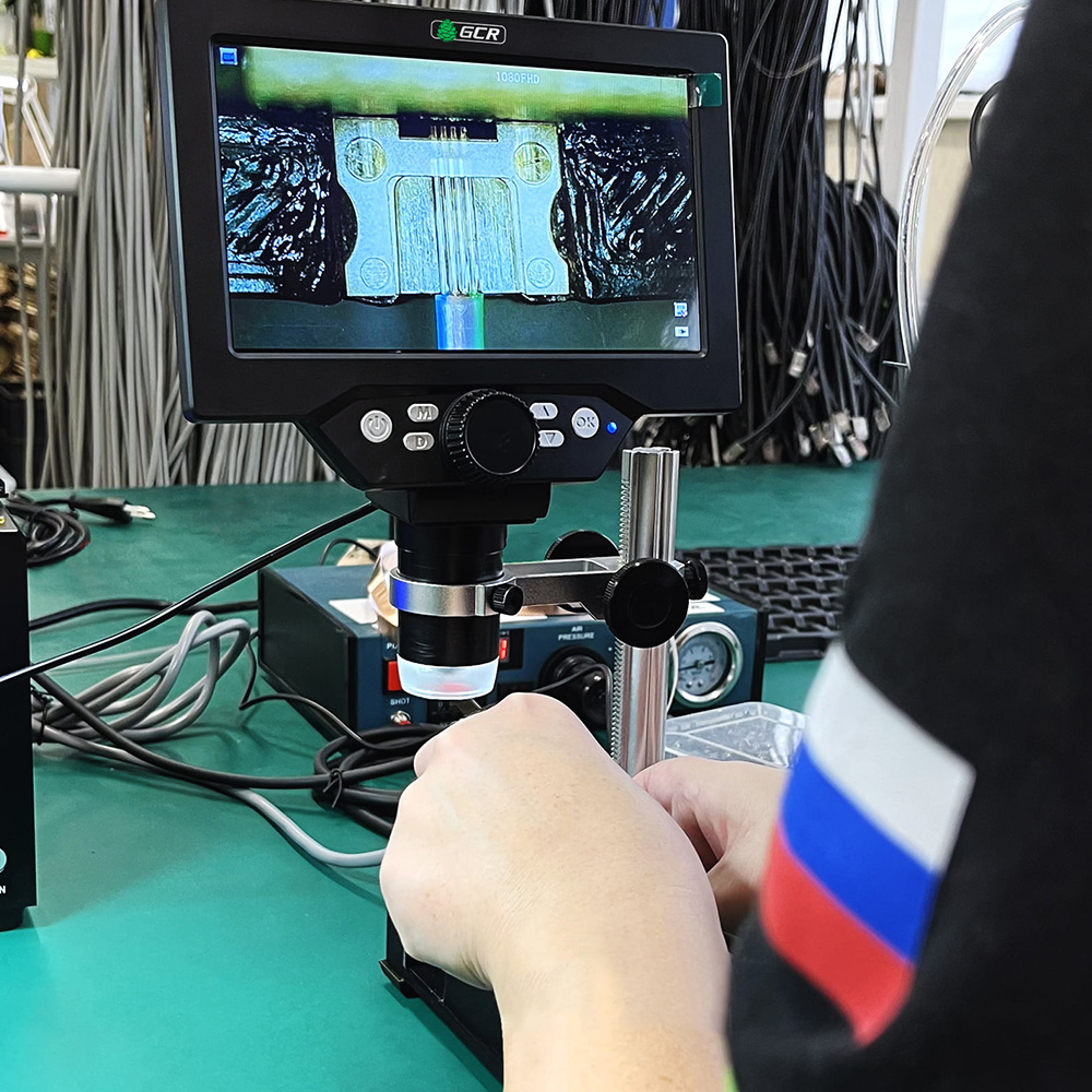 Производство комбинированных кабелей GCR на заводе ПЗКМК