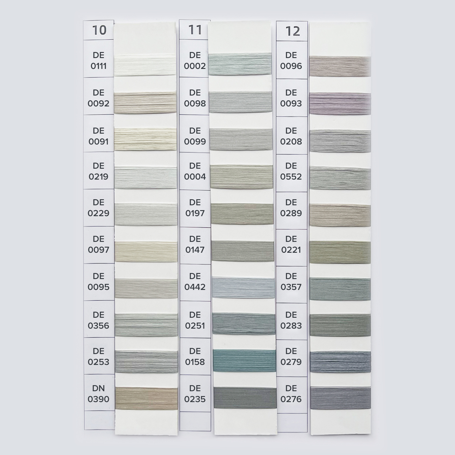 Цвет оплетки DTY 4