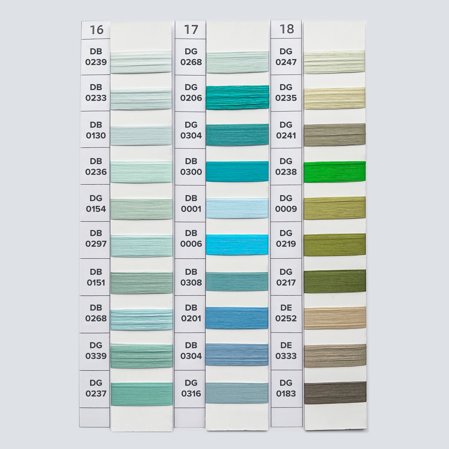 Цвет оплетки DTY 6