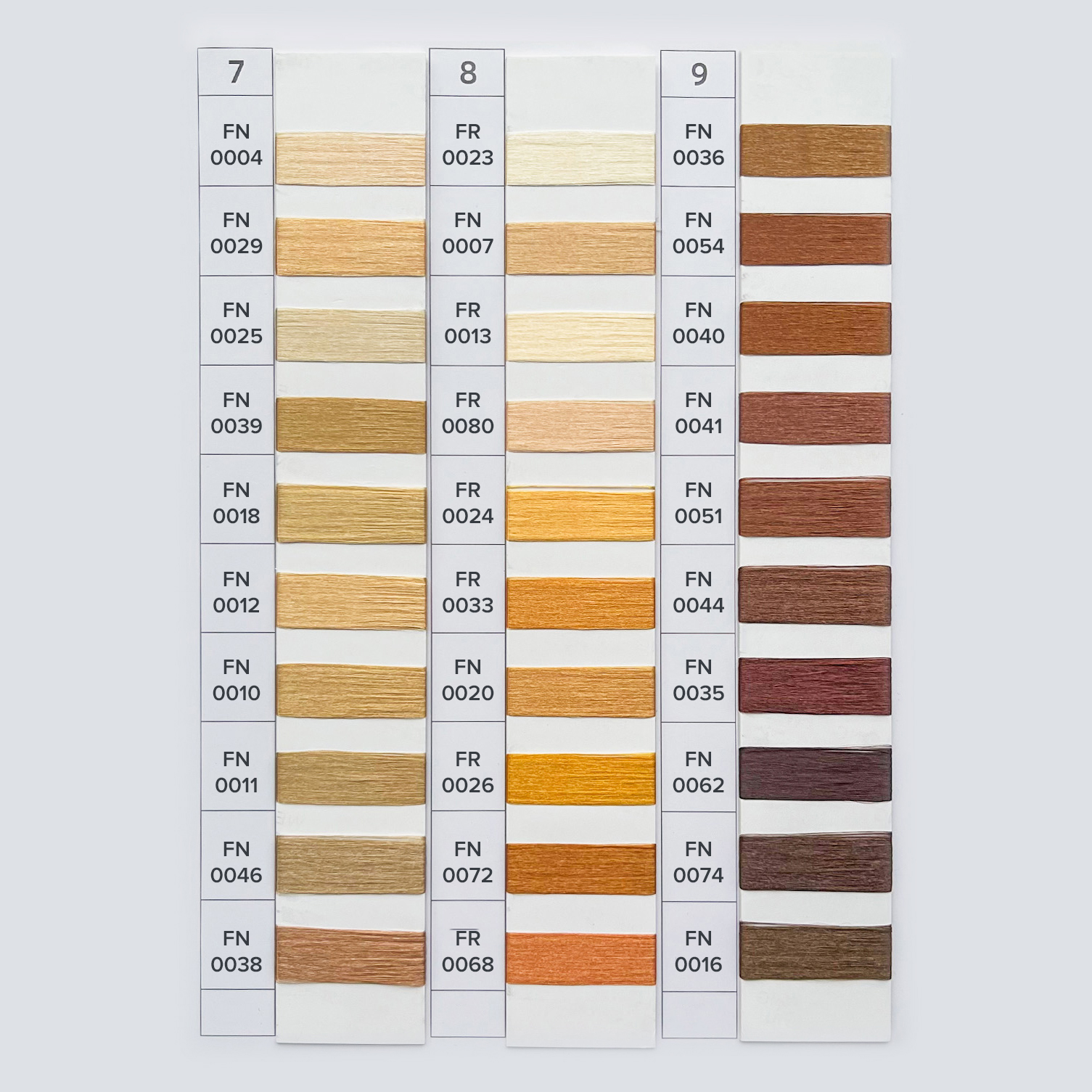 Цвет оплетки FDY 3