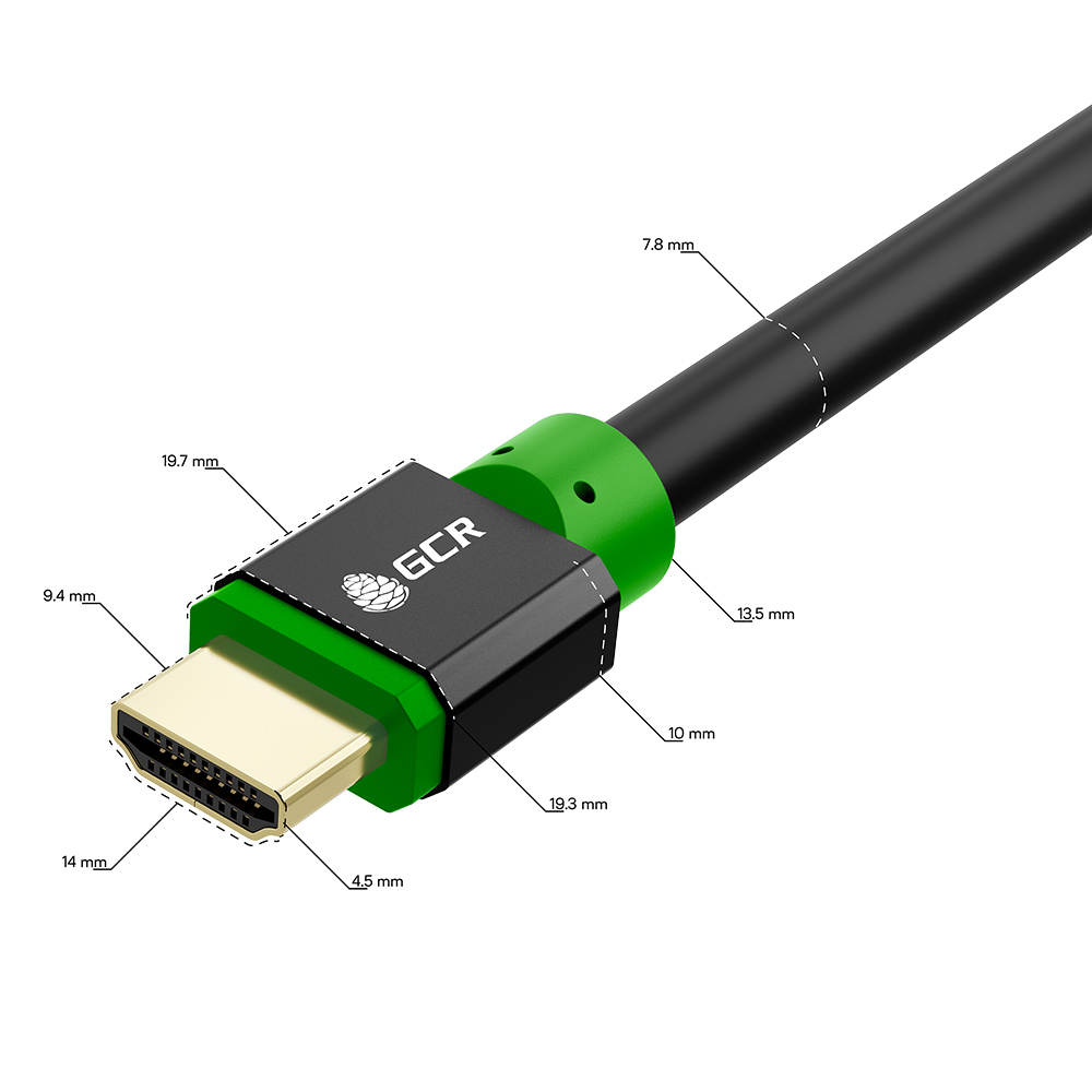 Кабель HDMI 2.1 Ultra HD 8K 60Hz 4K 144Hz 48 Гбит/с 3Х экран