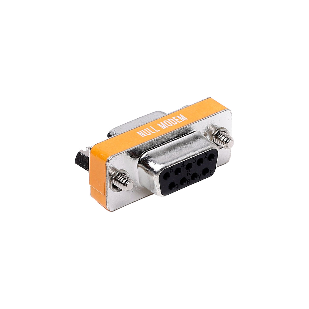 Переходник COM RS-232 0-модемный DB9M / DB9F