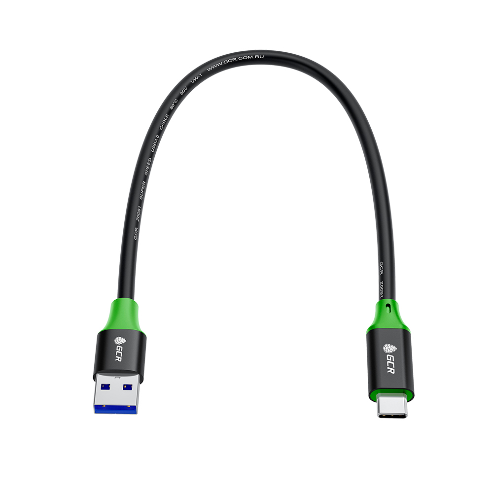 Кабель интерфейсный Premium USB 3.0 (USB 3.2 Gen 1) Type C АМ / CM 5 Гбит/с AL сase экран армирование