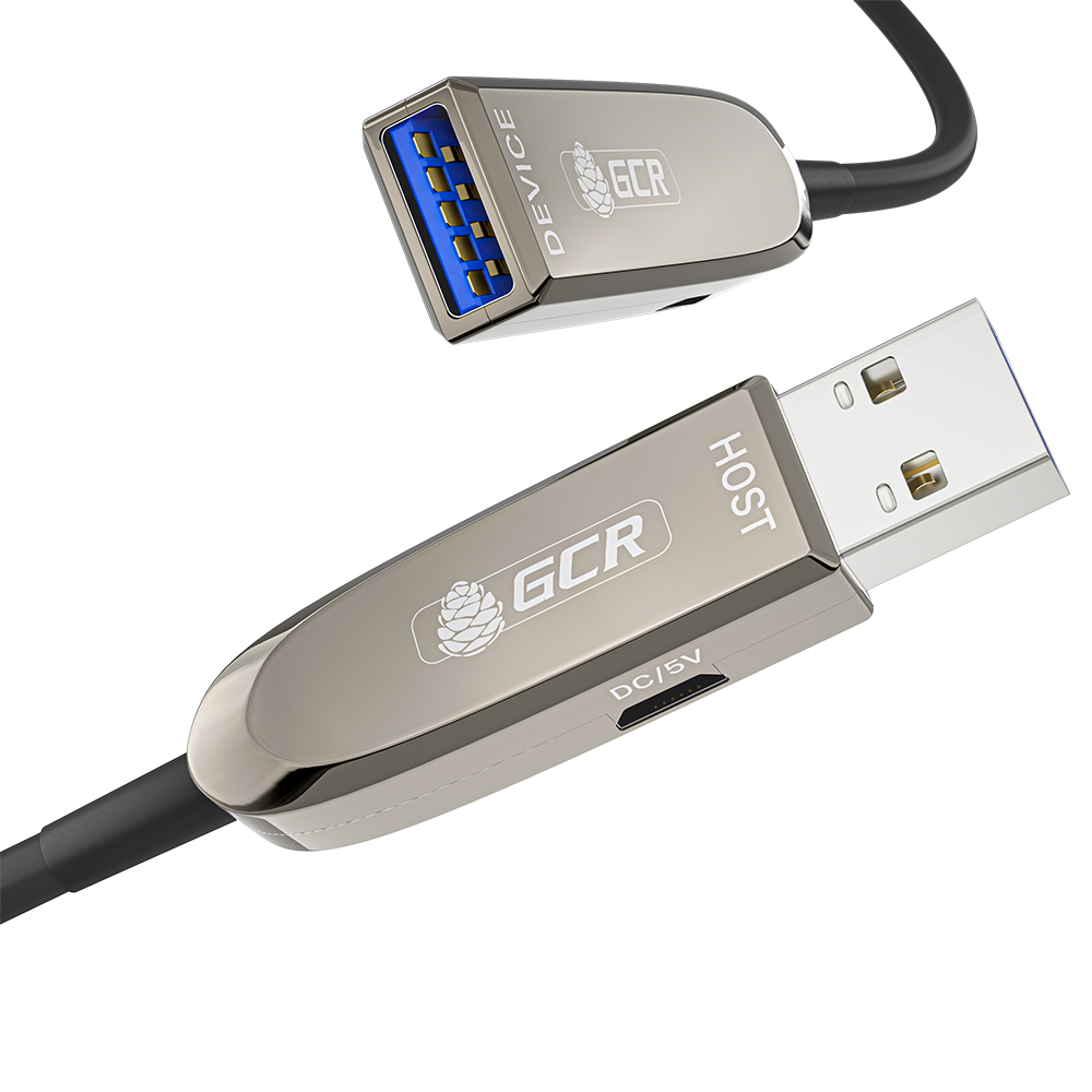 Оптический кабель удлинитель USB 3.0 AM/AF 5 Гбит/с высокоскоростной