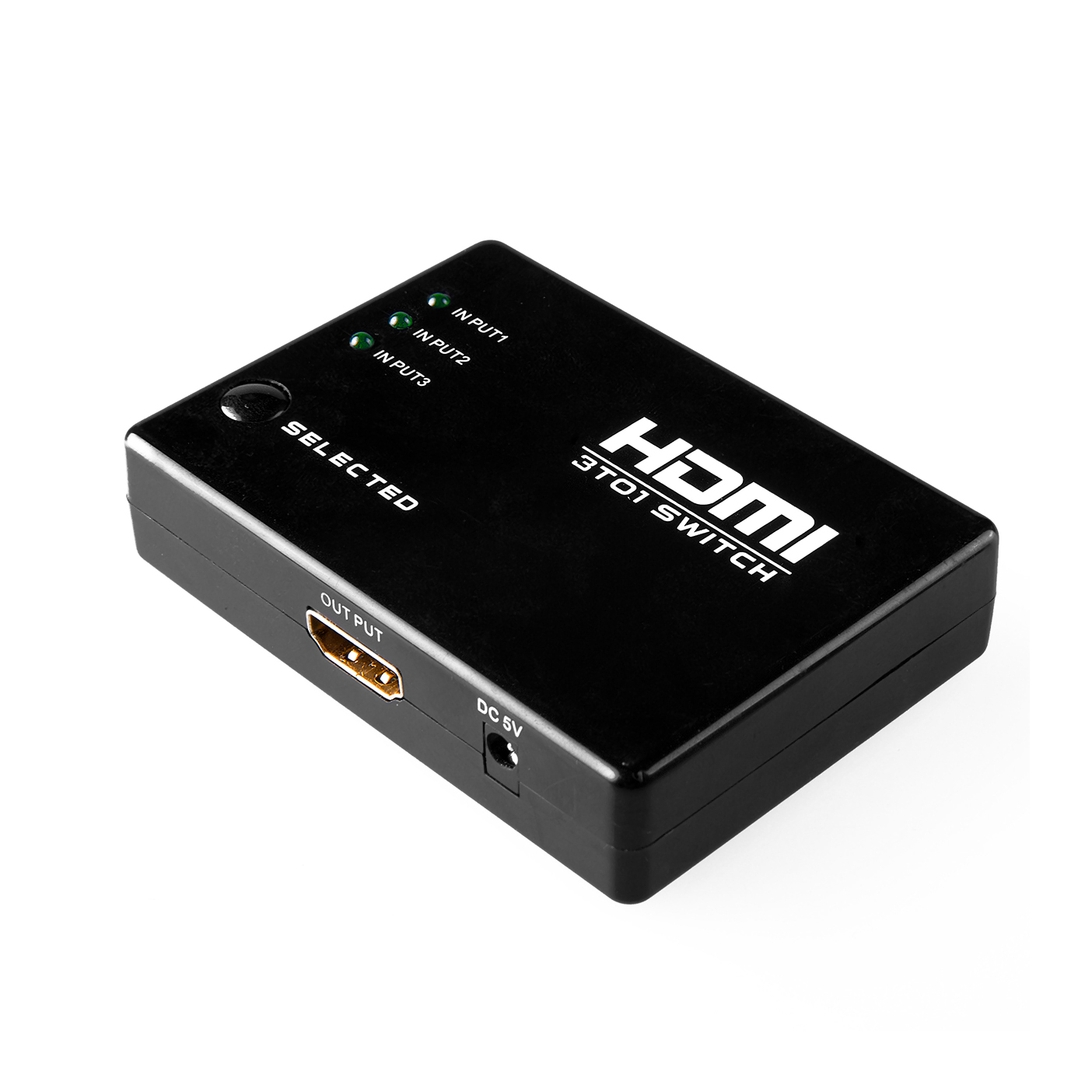 Переключатель HDMI 3 x 1 1080P 60Hz пульт ДУ DeepColor
