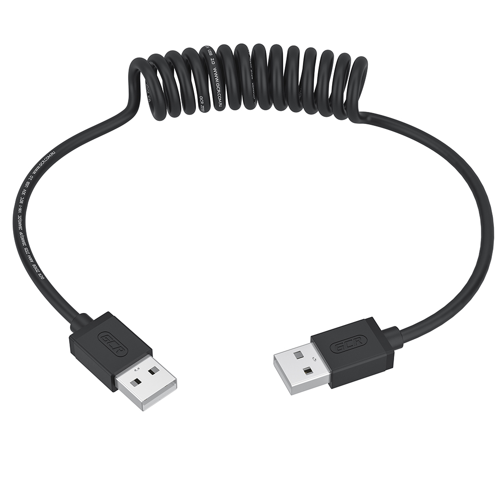 Кабель USB 2.0 AM / AM витой для подключения компьютера ноутбука