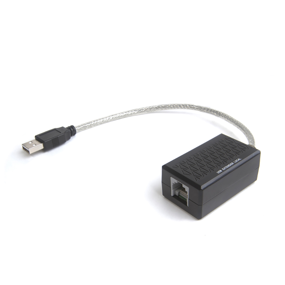 Удлинитель USB по витой паре передатчик AM+RJ45 приемник RJ45+AF+DC для питания