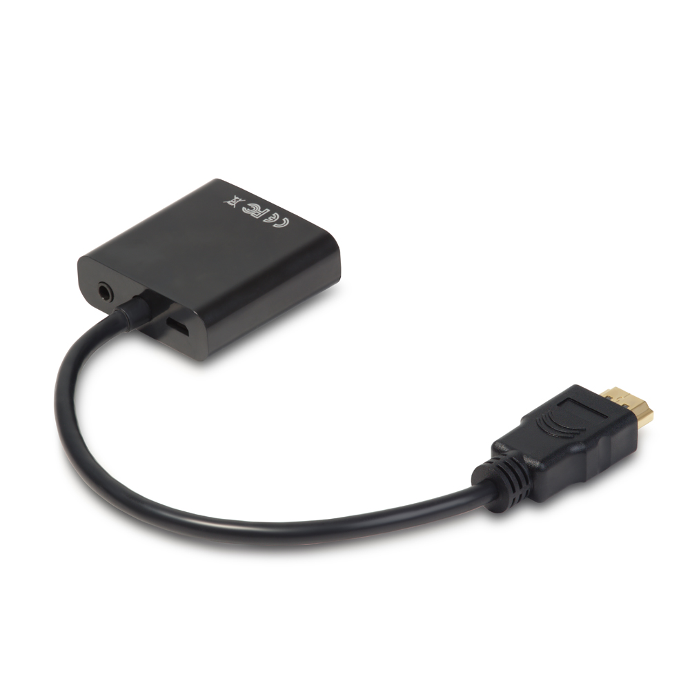 Мультимедиа professional конвертер-переходник HDMI в VGA + audio + micro USB