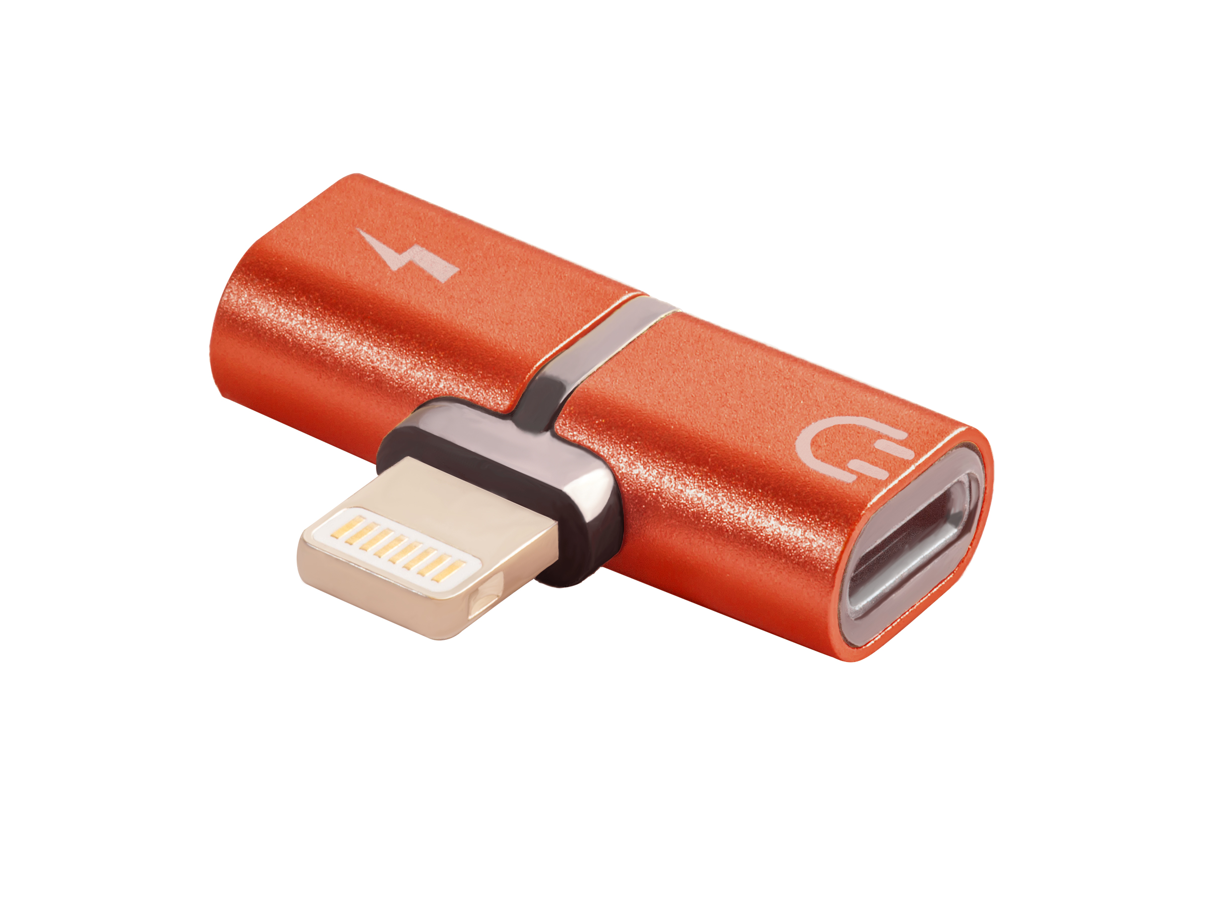 Адаптер-переходник для Apple, Lightning > 2x Lightning, NO Sync Data