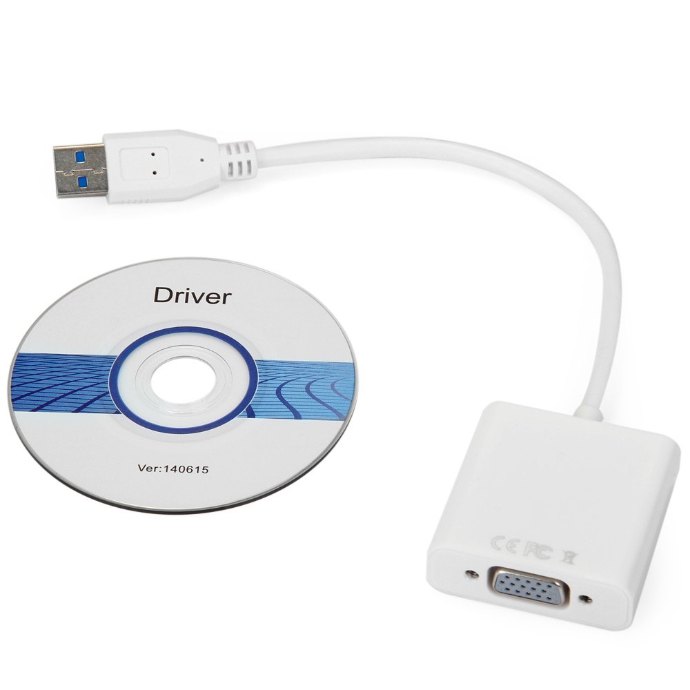Конвертер-переходник USB 3.0 AM в VGA 15F