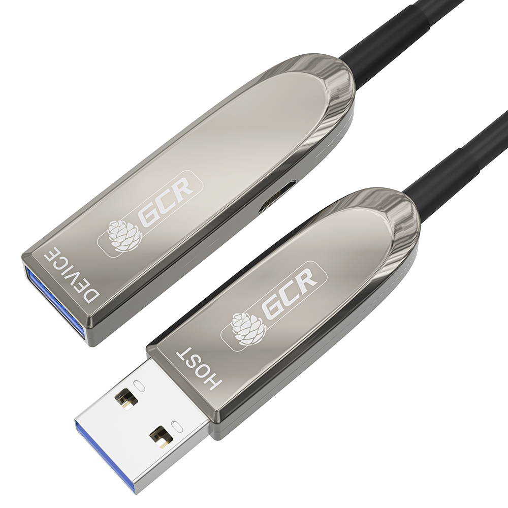 Оптический кабель удлинитель USB 3.0 AM/AF 5 Гбит/с высокоскоростной
