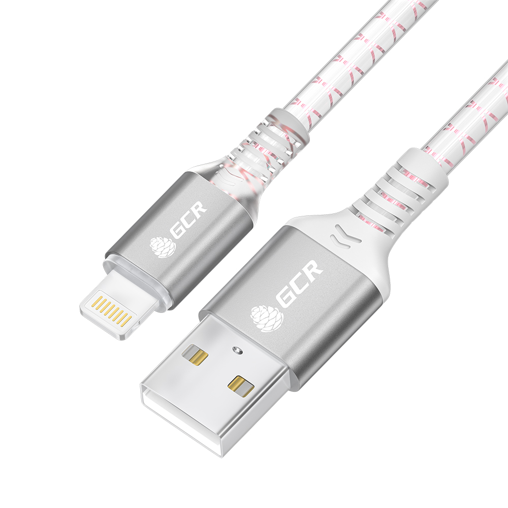 Купить кабель USB Lightning 8pin 2.4A для зарядки и синхронизации Apple  IPhone, IPad,IPod.