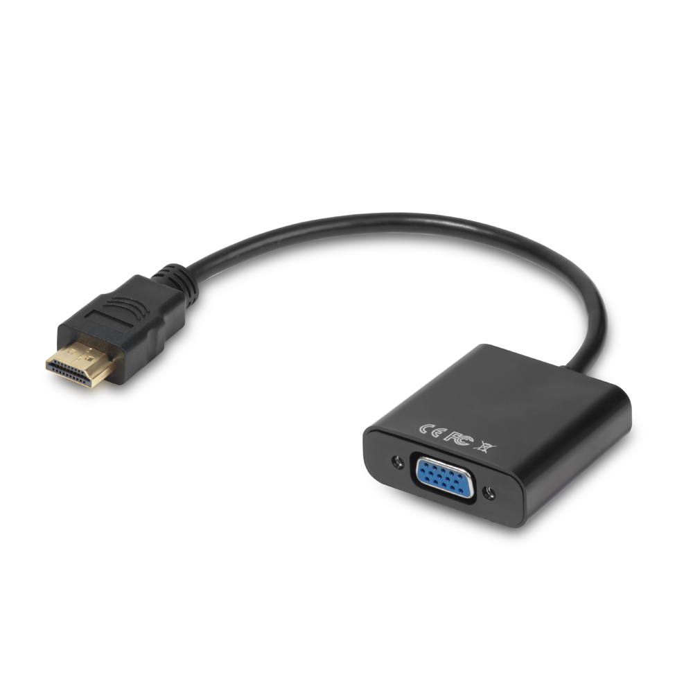 Мультимедиа professional конвертер-переходник HDMI в VGA + audio + micro USB