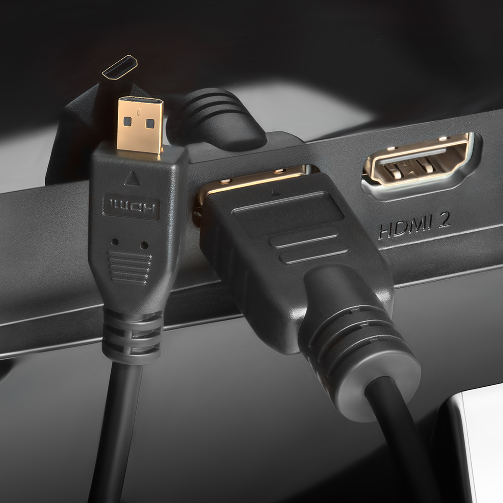 Кабель-переходник HDMI-micro HDMI 1.4 M/M