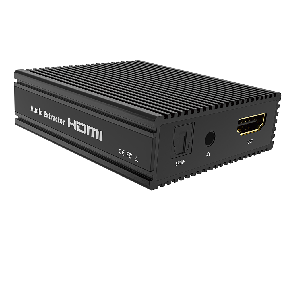 Конвертер Audio HDMI 1.4 4K30Hz поддержка EDID HDMI 1x1 аудио SPDIF/AUX выход