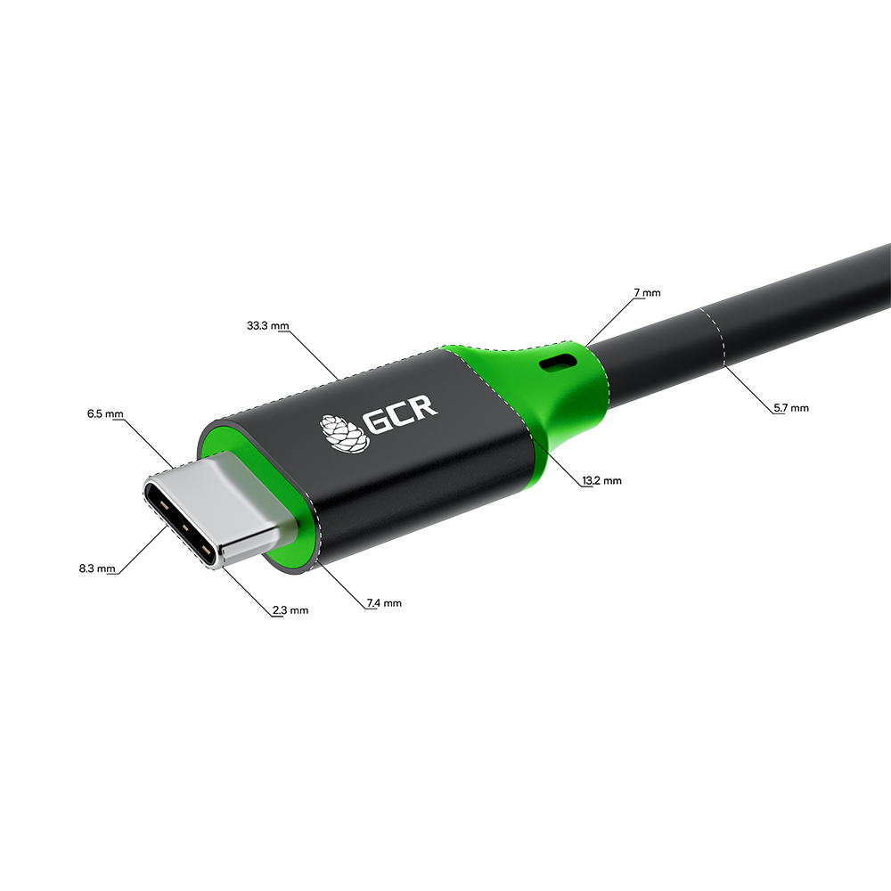 Кабель интерфейсный Premium USB 3.0 (USB 3.2 Gen 1) Type C АМ / CM 5 Гбит/с AL сase экран армирование