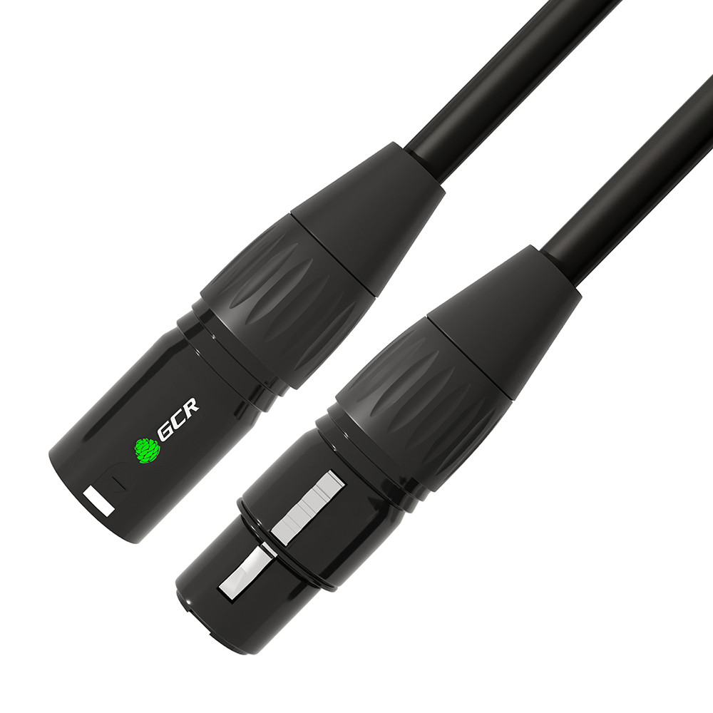 Кабель микрофонный XLR M / XLR F AL корпус