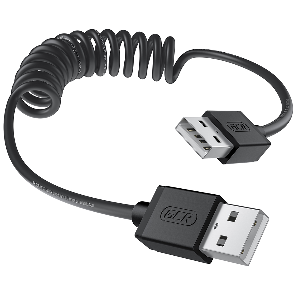 Кабель USB 2.0 AM / AM витой для подключения компьютера ноутбука