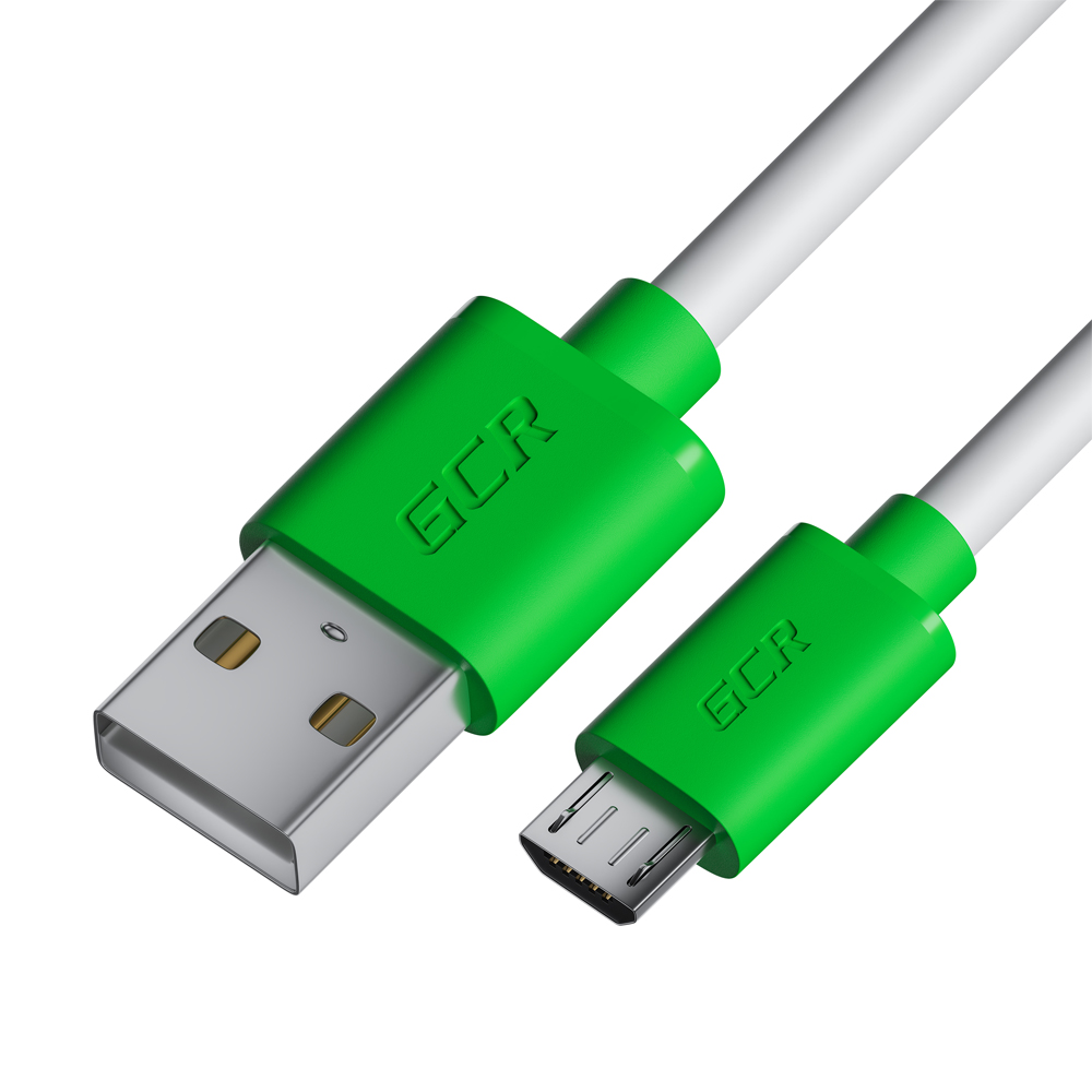 GREENCONNECT производит и предлагает оптом со склада кабель USB 2.0 MicroB  для зарядки и передачи данных, телефонов, смартфонов, планшетов и других  цифровых устройств