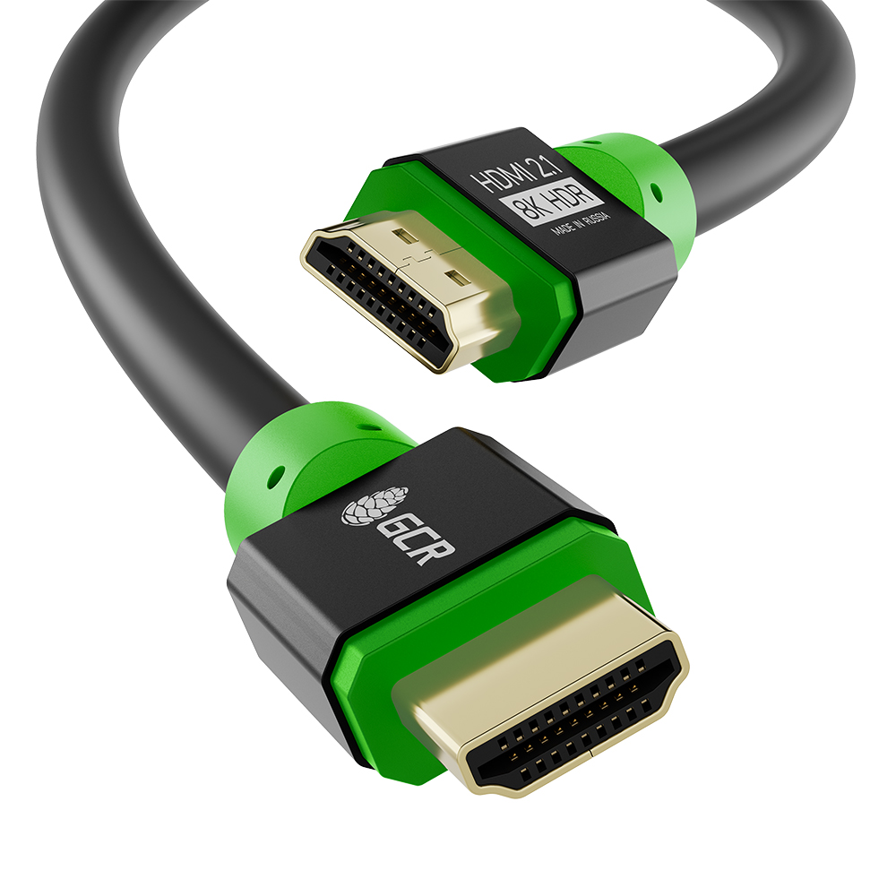 Кабель HDMI 2.1 Ultra HD 8K 60Hz 4K 144Hz 48 Гбит/с 3Х экран