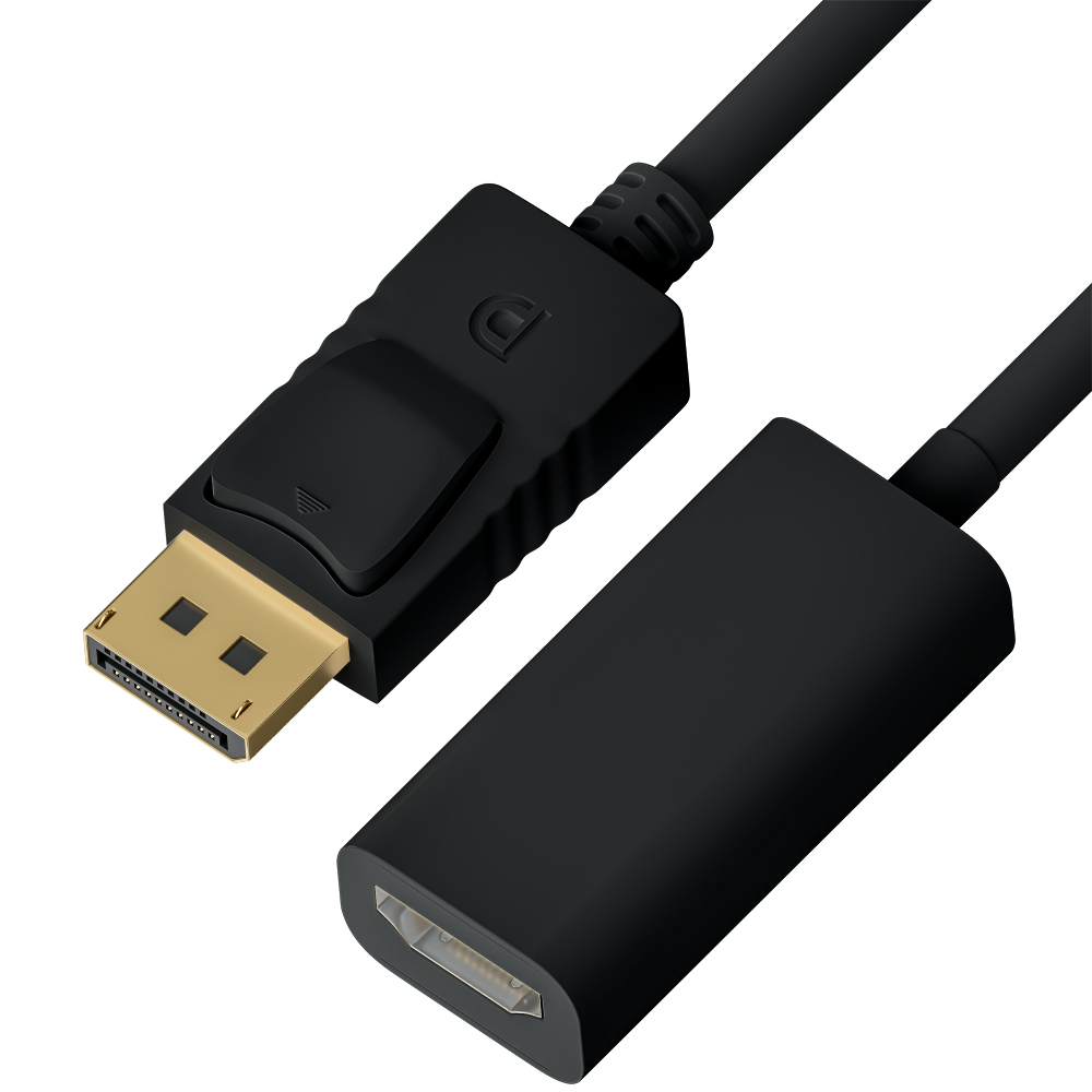 Переходник DisplayPort 1.2 / HDMI 1.4 M/F однонаправленный