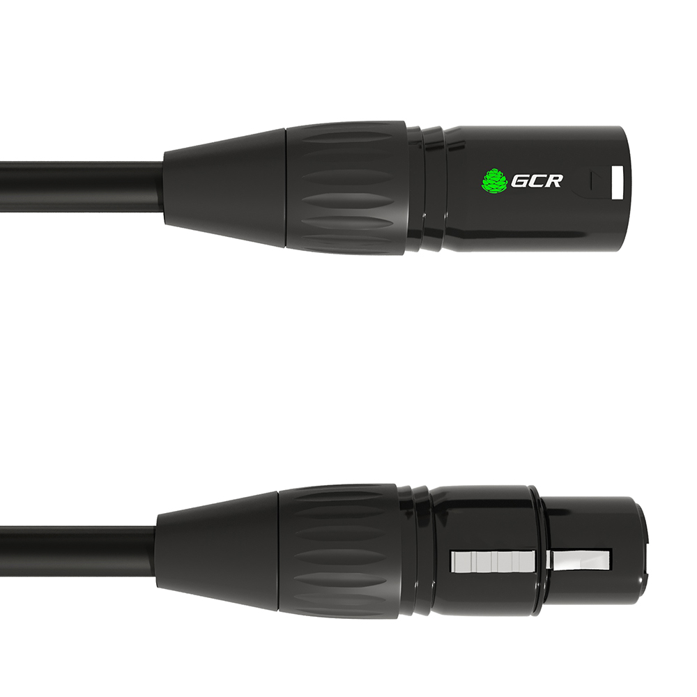 Кабель микрофонный XLR M / XLR F AL корпус