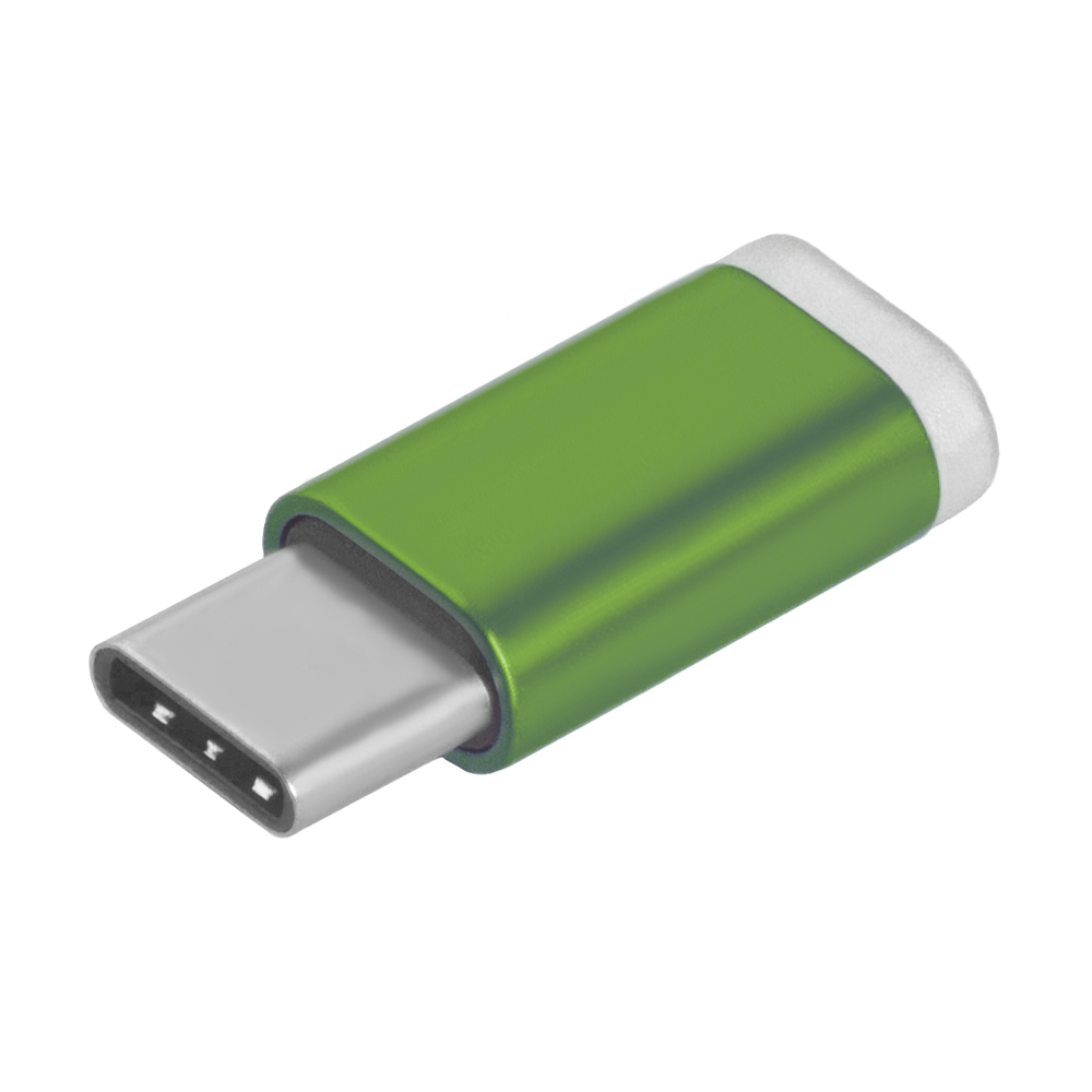 Переходник USB Type C > MicroUSB 2.0 M/F